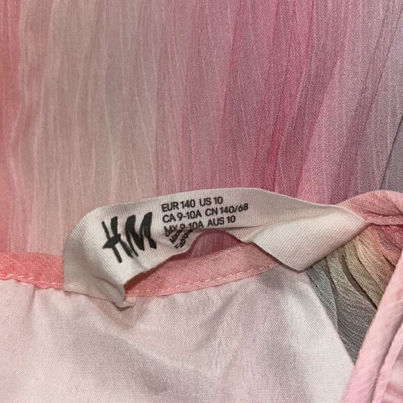 H&M Multicolored Girls Dress(Size 9-10) - Picture 6 of 8